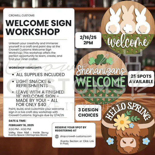 Workshops