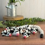 3D Printed Articulated Cow Dragons 