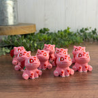 3D Printed Bulbasaur - Rose & Heart Valentine Edition 
