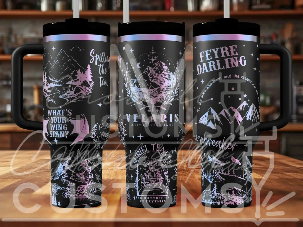 Acotar / Velaris  Quencher Tumbler (30oz, 40oz, + Stanleys)