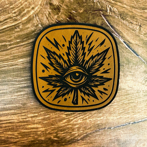 Engraved Leather Patches