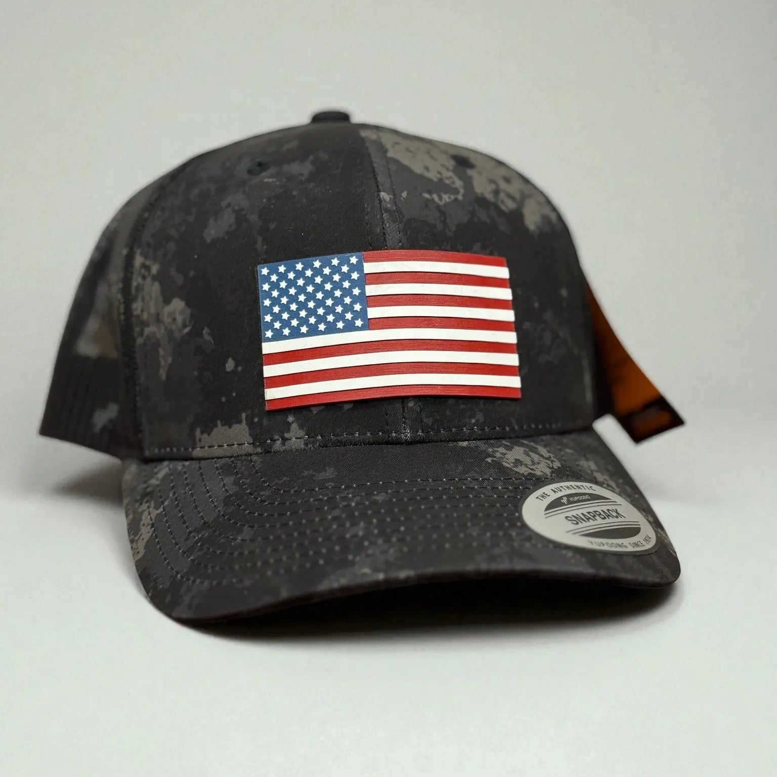 American Flag - Custom Patch Hat 
