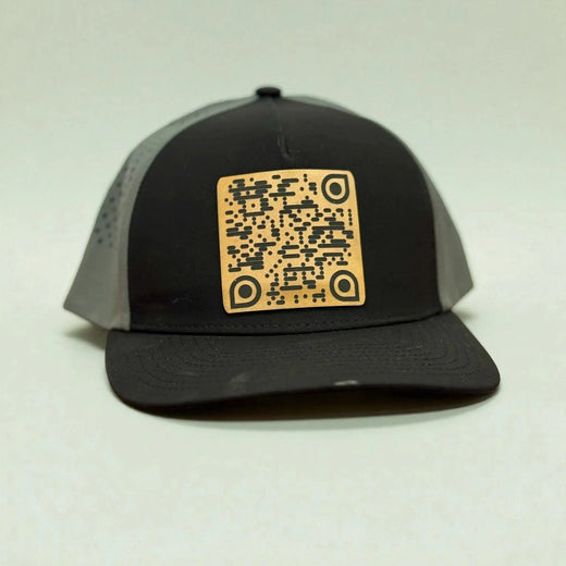 Show Me The T's QR code - Custom Patch Hat