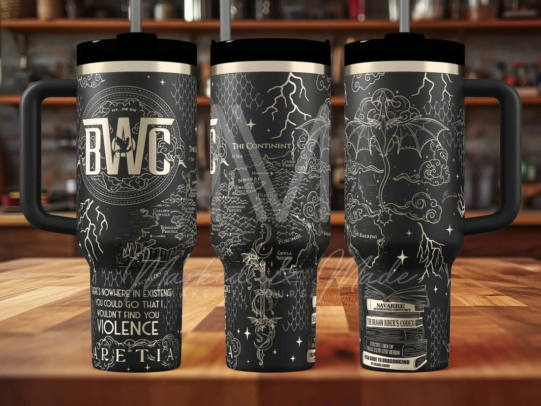 Basgiath War College Quencher Tumbler (30oz, 40oz, + Stanleys)