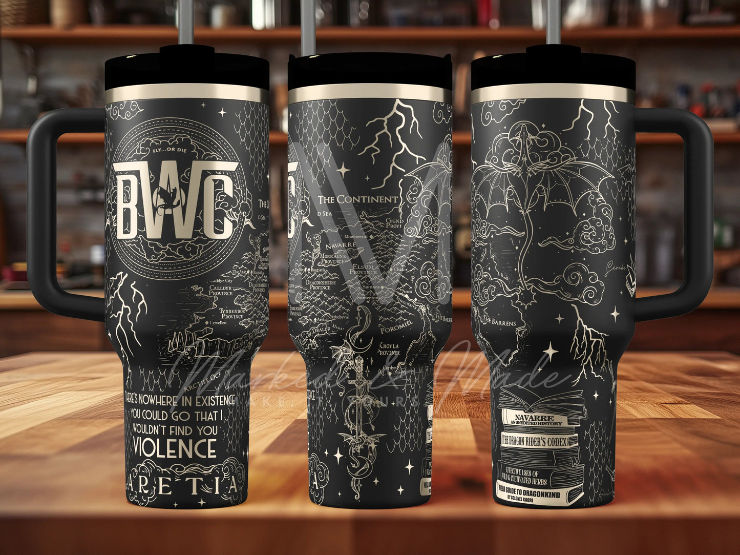 Basgiath War College Quencher Tumbler (30oz, 40oz, + Stanleys) 