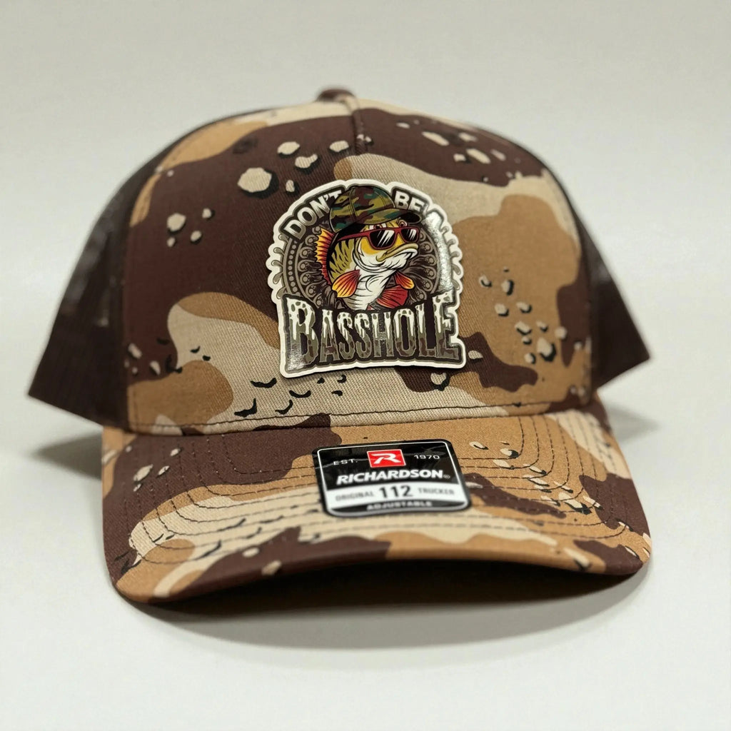 Basshole - Custom Patch Hat 