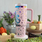 Belle Elegant Beauty and the Beast Light Purple Rainbow 40oz 