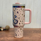 Belle Elegant Beauty and the Beast Pink to Rainbow 