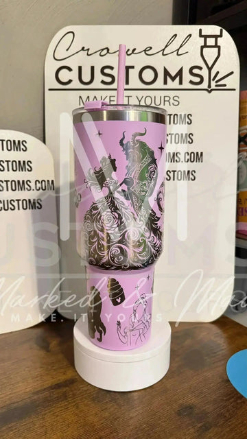Belle! Beauty and the Beast Theme Quencher Tumbler (30oz, 40oz, + Stanleys) (V1)