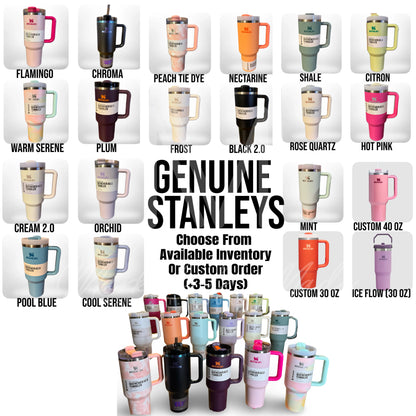 Blank Stanley Tumblers -  Over 16 Colors. Genuine Stanleys 