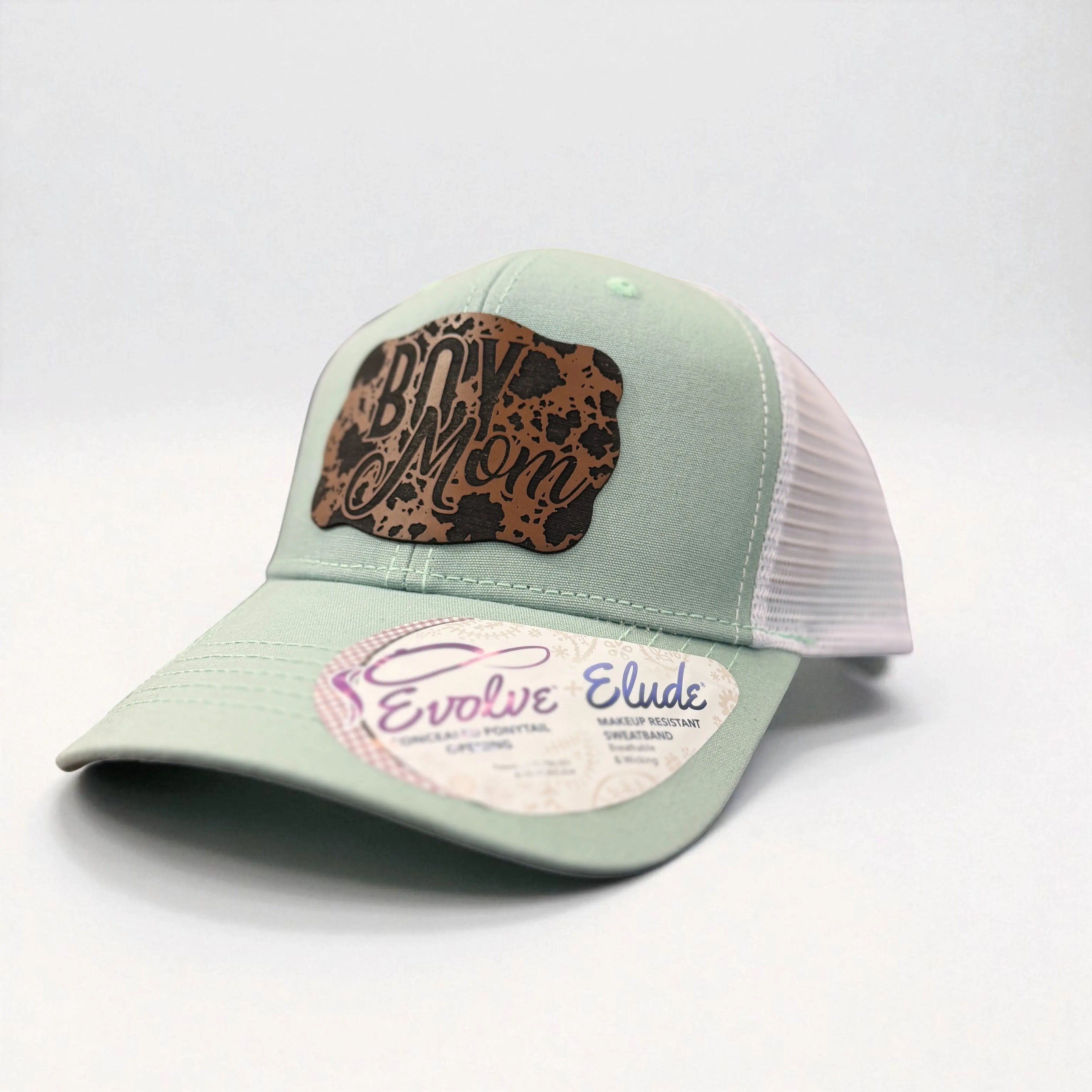 Boy Mom - Custom Patch Hat 