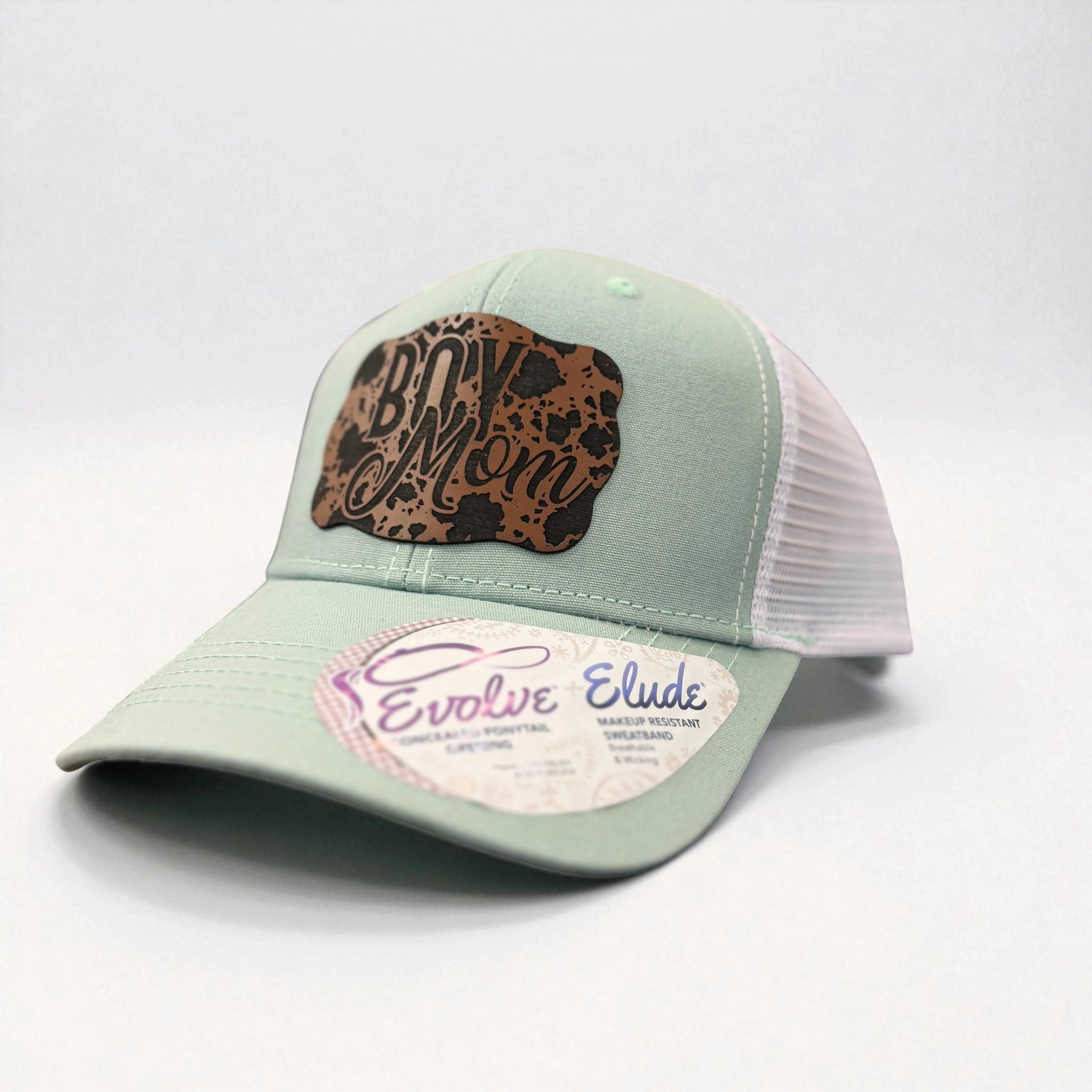 Boy Mom - Custom Patch Hat 