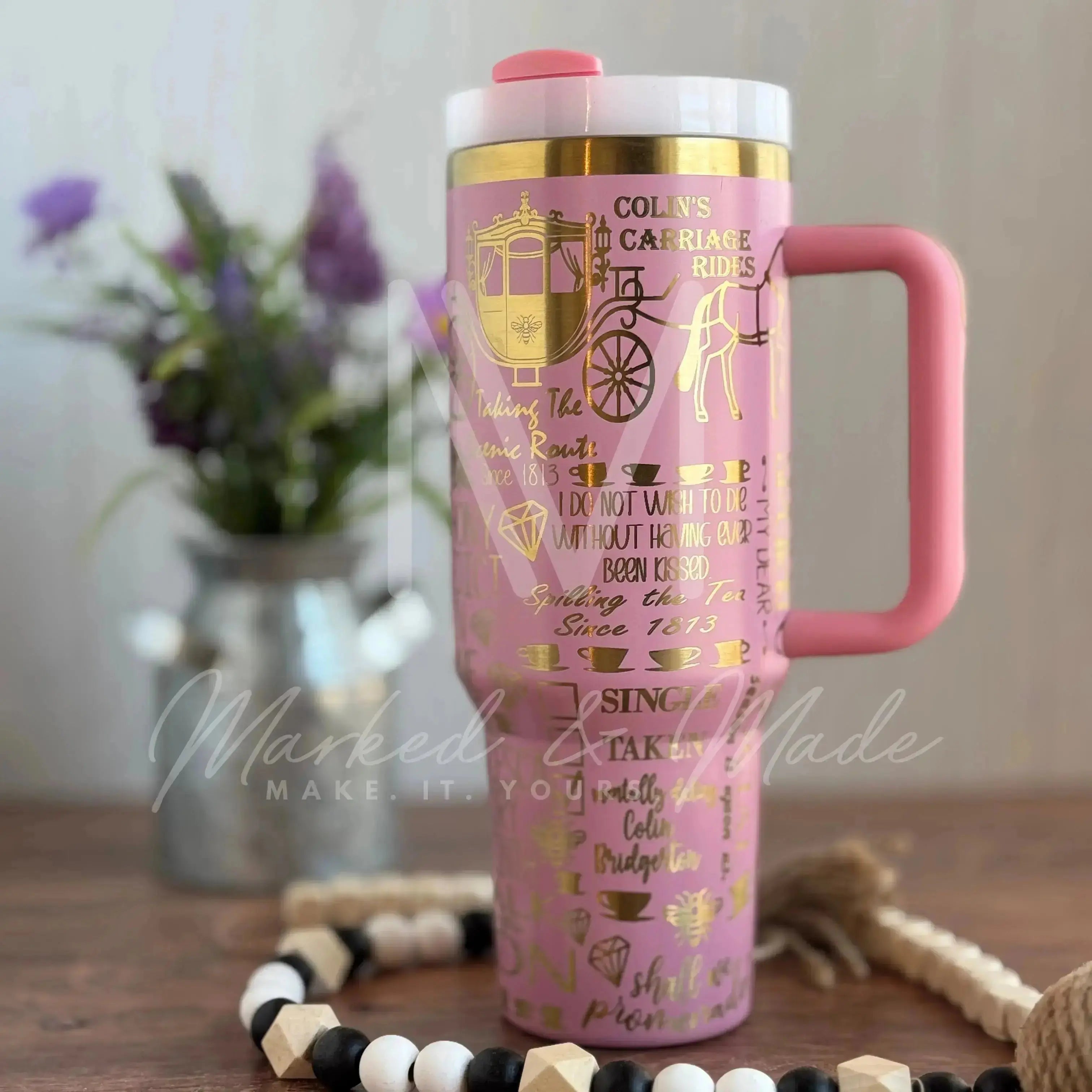 Bridgerton Penelope Season 3  Quencher Tumbler (30oz, 40oz, + Stanleys)