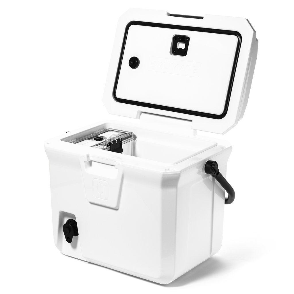 BrüMate 20qt BrüTank - Ice White 