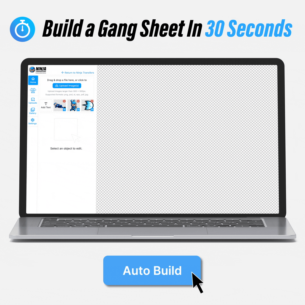 Build A Gang Sheet | DTF 