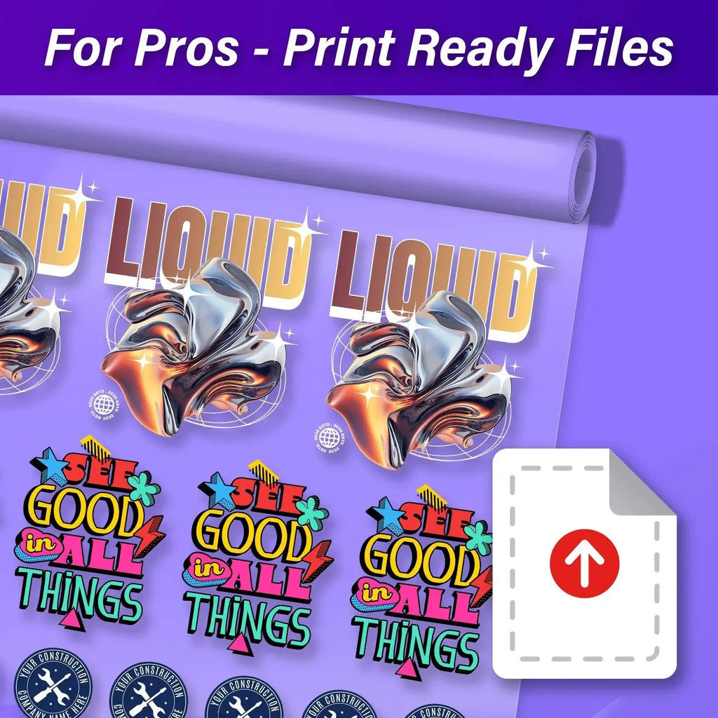 Build A Gang Sheet | UV DTF Sticker 