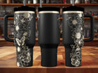 Butterflies & Flowers Tumbler | 40oz, 30oz, Stanleys, 20oz, 16oz, 14oz, 10oz 