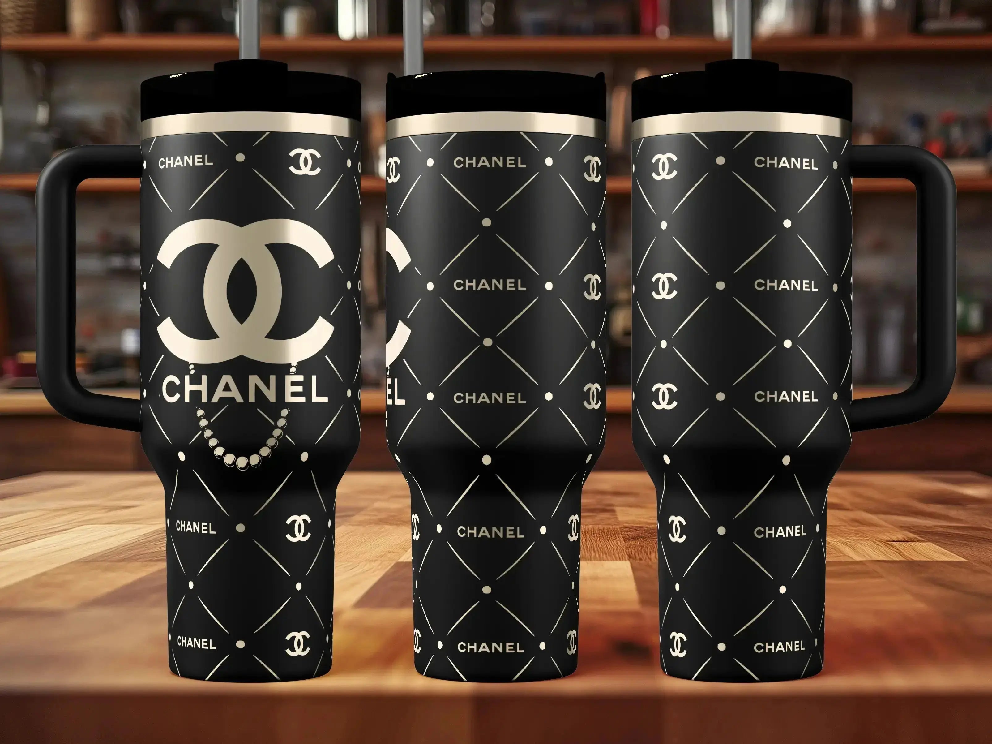 CHANEL Quencher Tumbler (30oz, 40oz, + Stanleys)