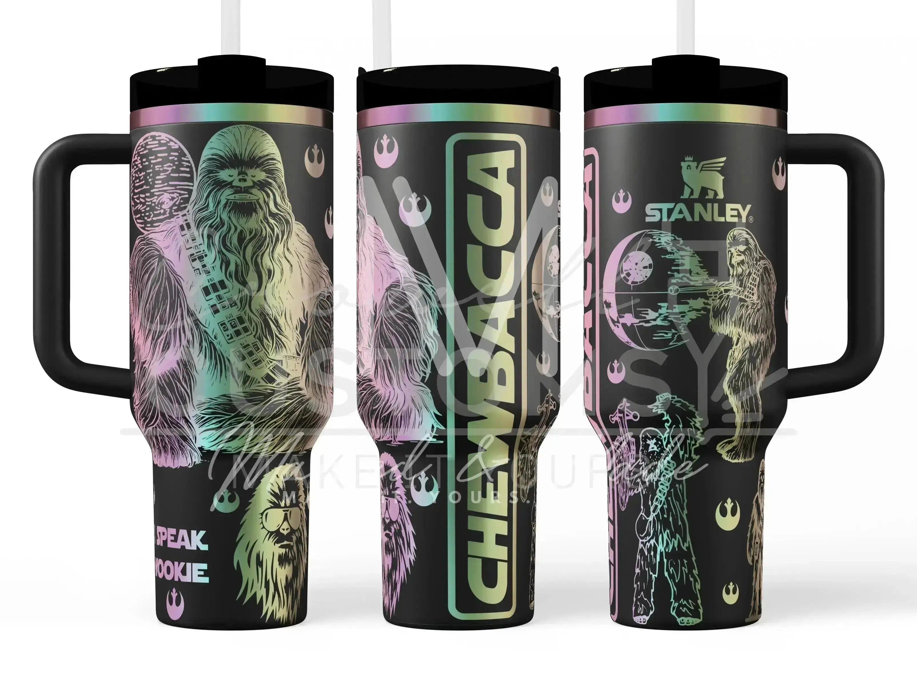 Chewbacca - Wookie - Star Wars  Quencher Tumbler (30oz, 40oz, + Stanleys)