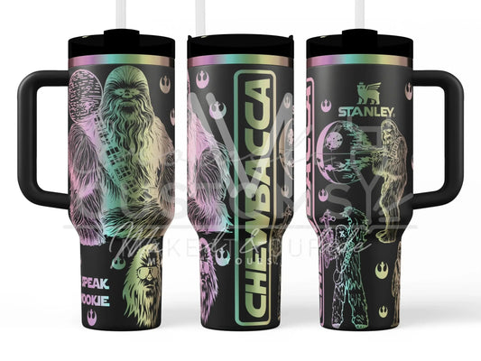 Chewbacca - Wookie - Star Wars  Quencher Tumbler (30oz, 40oz, + Stanleys) 