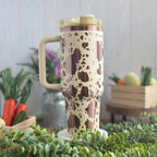 Cowhide Tumbler Cream to Copper 40oz 