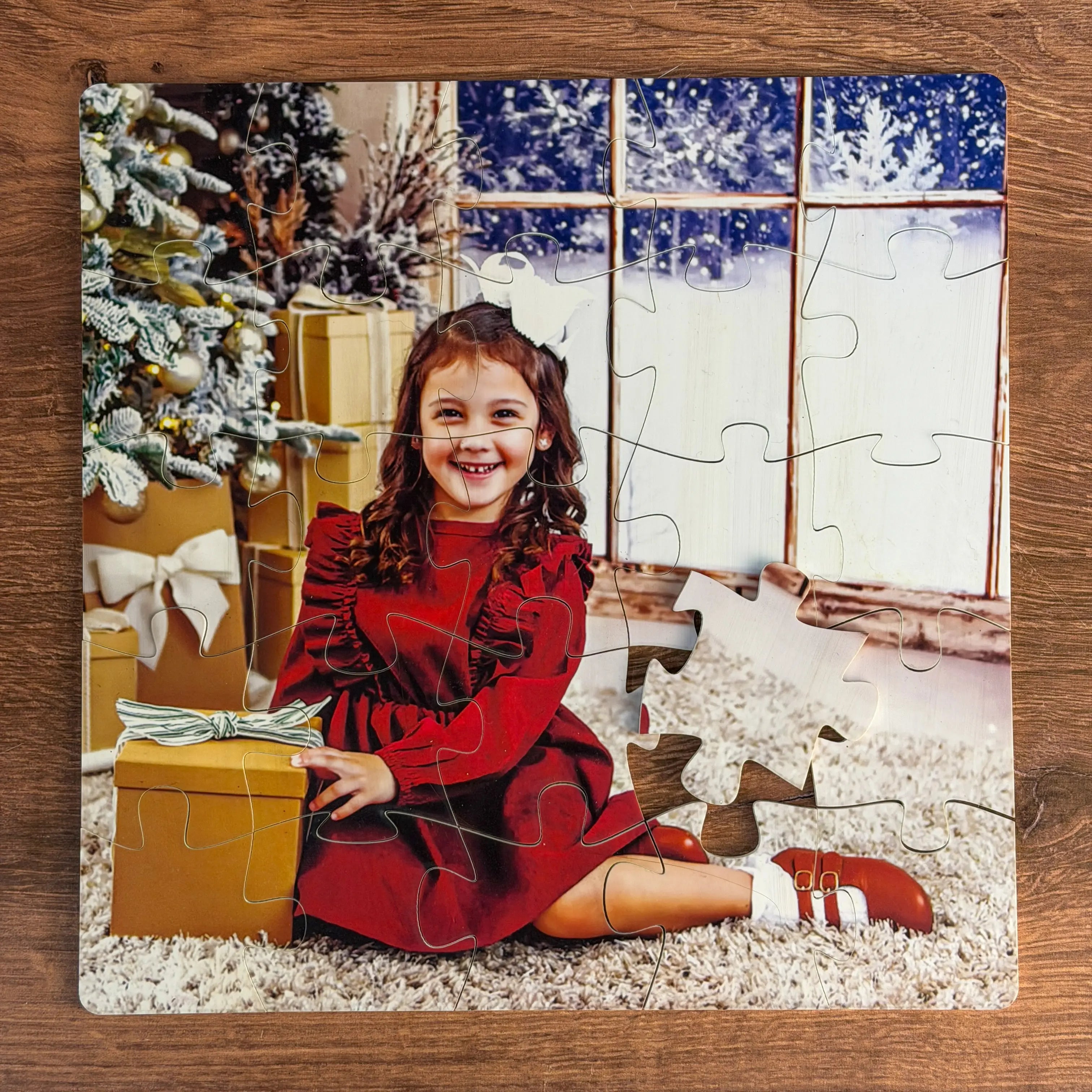 Custom Acrylic Photo Puzzle – 25-Piece Personalized Puzzle 