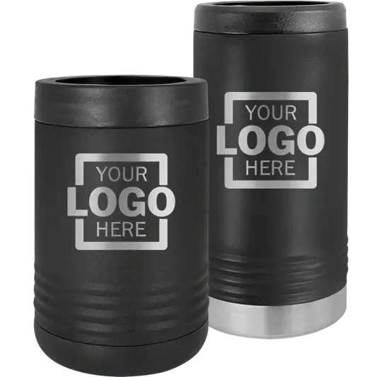 Custom Beverage Holders for Business | Logo + Text | Polar Camel® Insulated Stainless Steel 