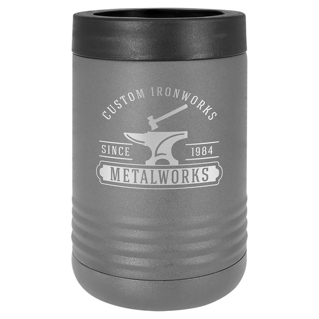 Custom Beverage Holders for Business | Logo + Text | Polar Camel® Insulated Stainless Steel 