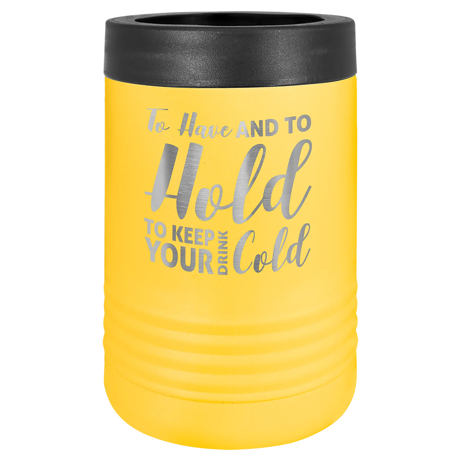 Custom Beverage Holders for Business | Logo + Text | Polar Camel® Insulated Stainless Steel 