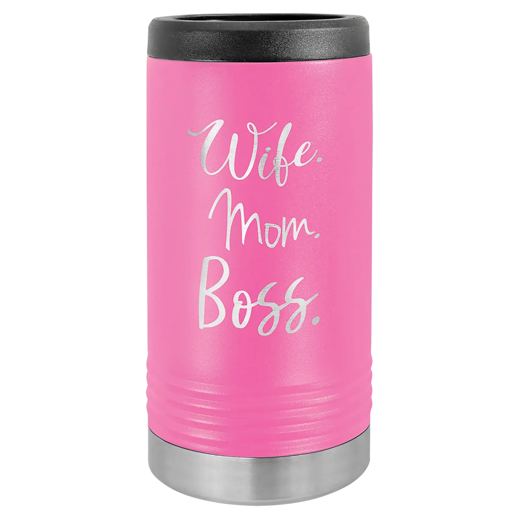 Custom Beverage Holders for Business | Logo + Text | Polar Camel® Insulated Stainless Steel 