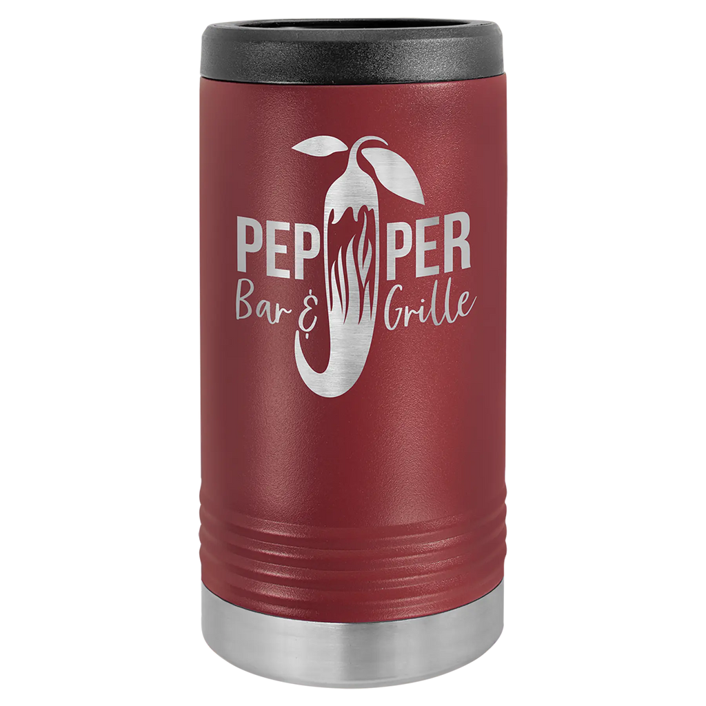 Custom Beverage Holders for Business | Logo + Text | Polar Camel® Insulated Stainless Steel 