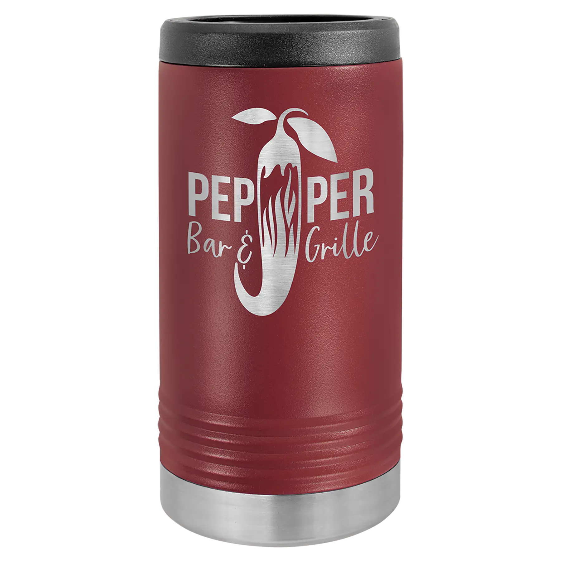 Custom Beverage Holders for Business | Logo + Text | Polar Camel® Insulated Stainless Steel 