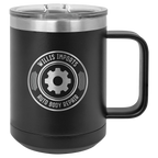 Custom Insulated Stainless Steel Travel Mugs for Business | Logo + Text | Polar Camel® 
