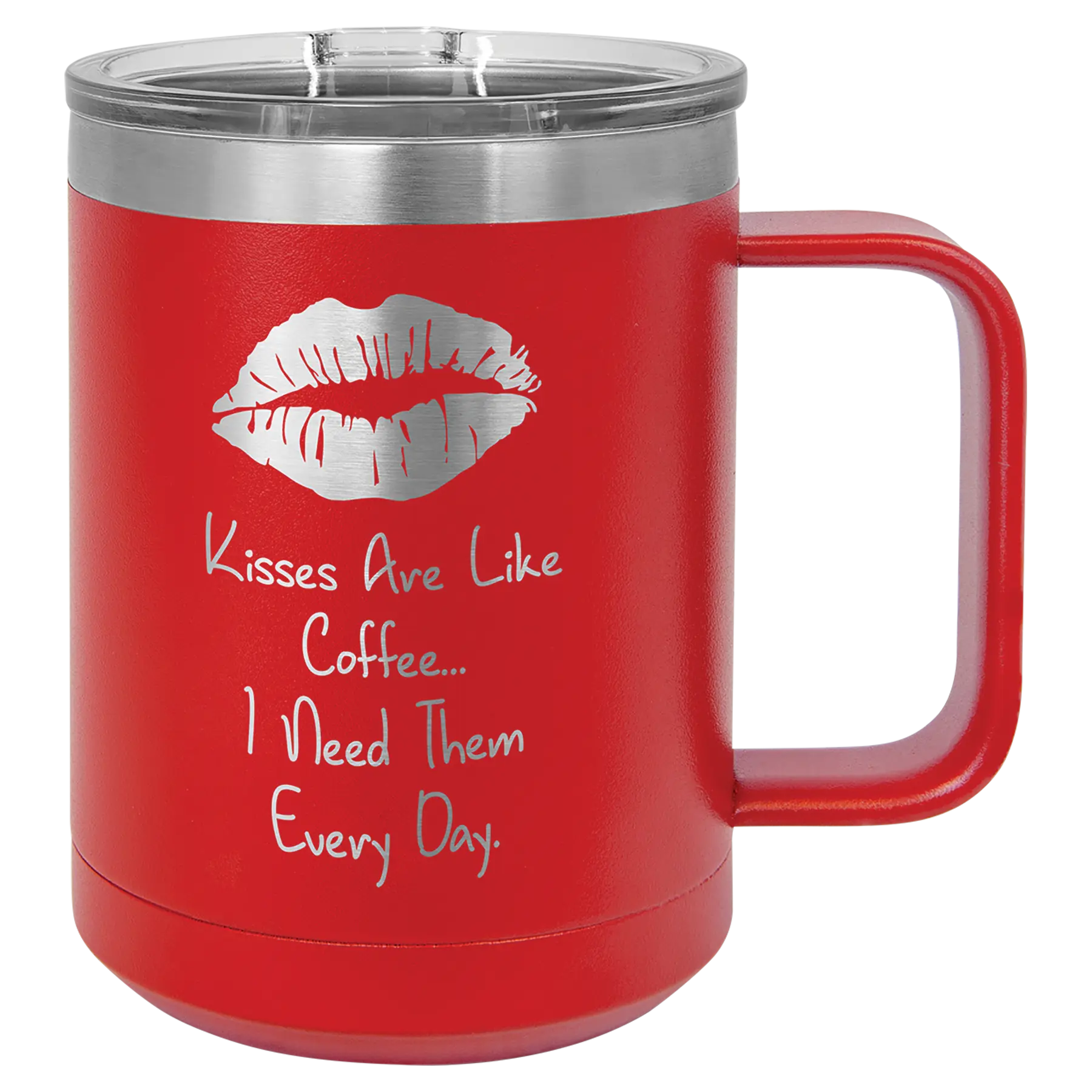 Custom Insulated Stainless Steel Travel Mugs for Business | Logo + Text | Polar Camel® 