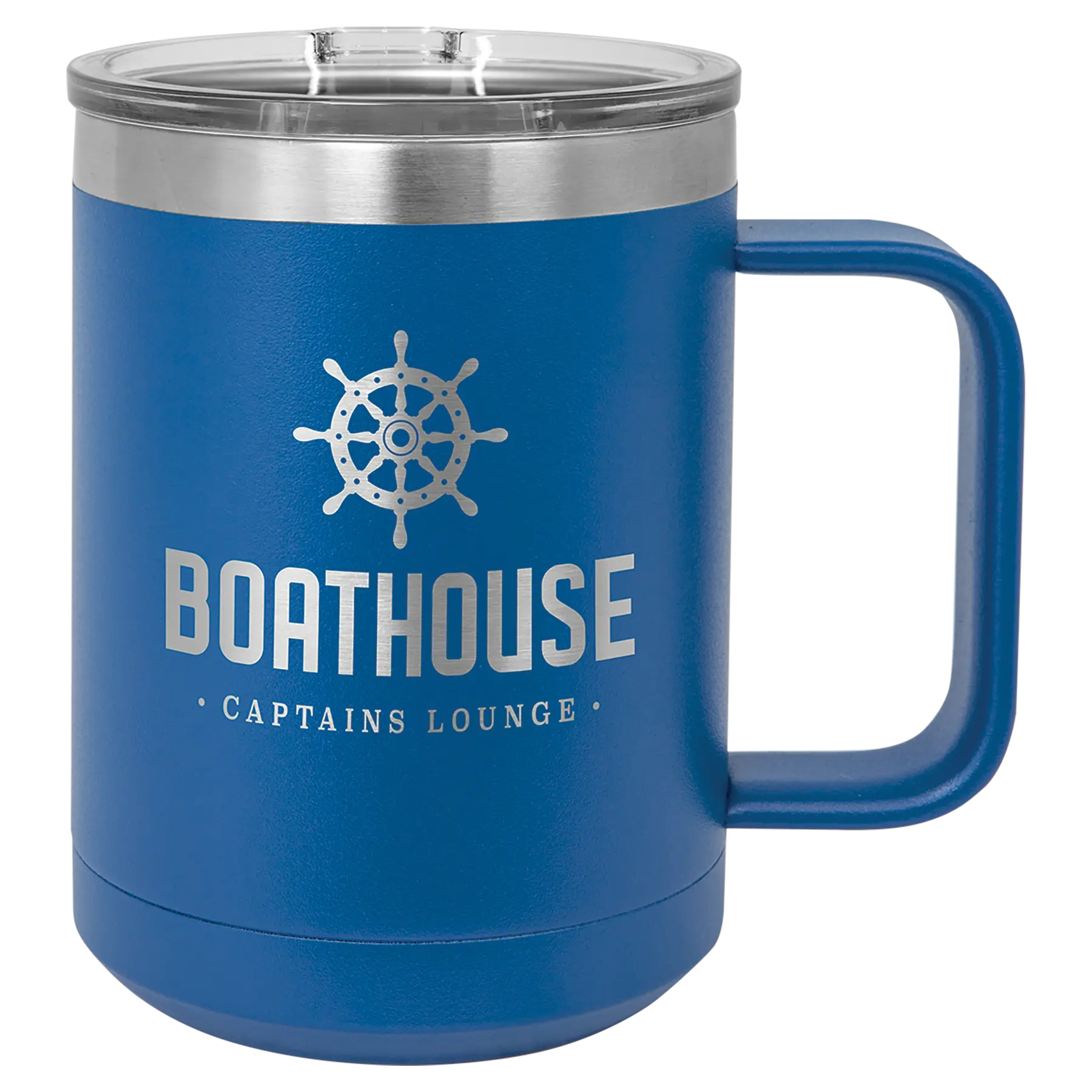 Custom Insulated Stainless Steel Travel Mugs for Business | Logo + Text | Polar Camel® 