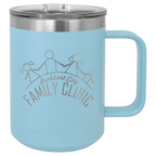 Custom Insulated Stainless Steel Travel Mugs for Business | Logo + Text | Polar Camel® 