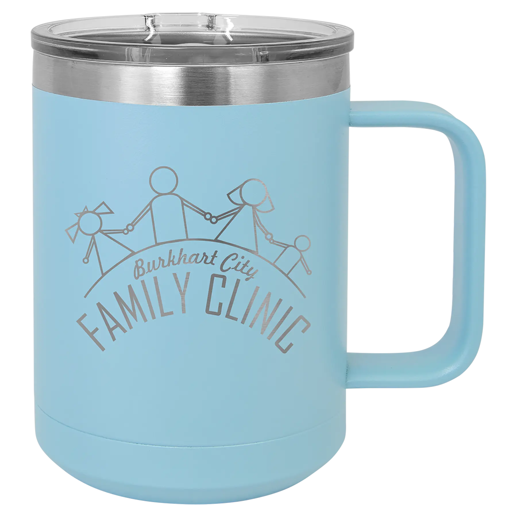 Custom Insulated Stainless Steel Travel Mugs for Business | Logo + Text | Polar Camel® 