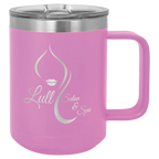 Custom Insulated Stainless Steel Travel Mugs for Business | Logo + Text | Polar Camel® 