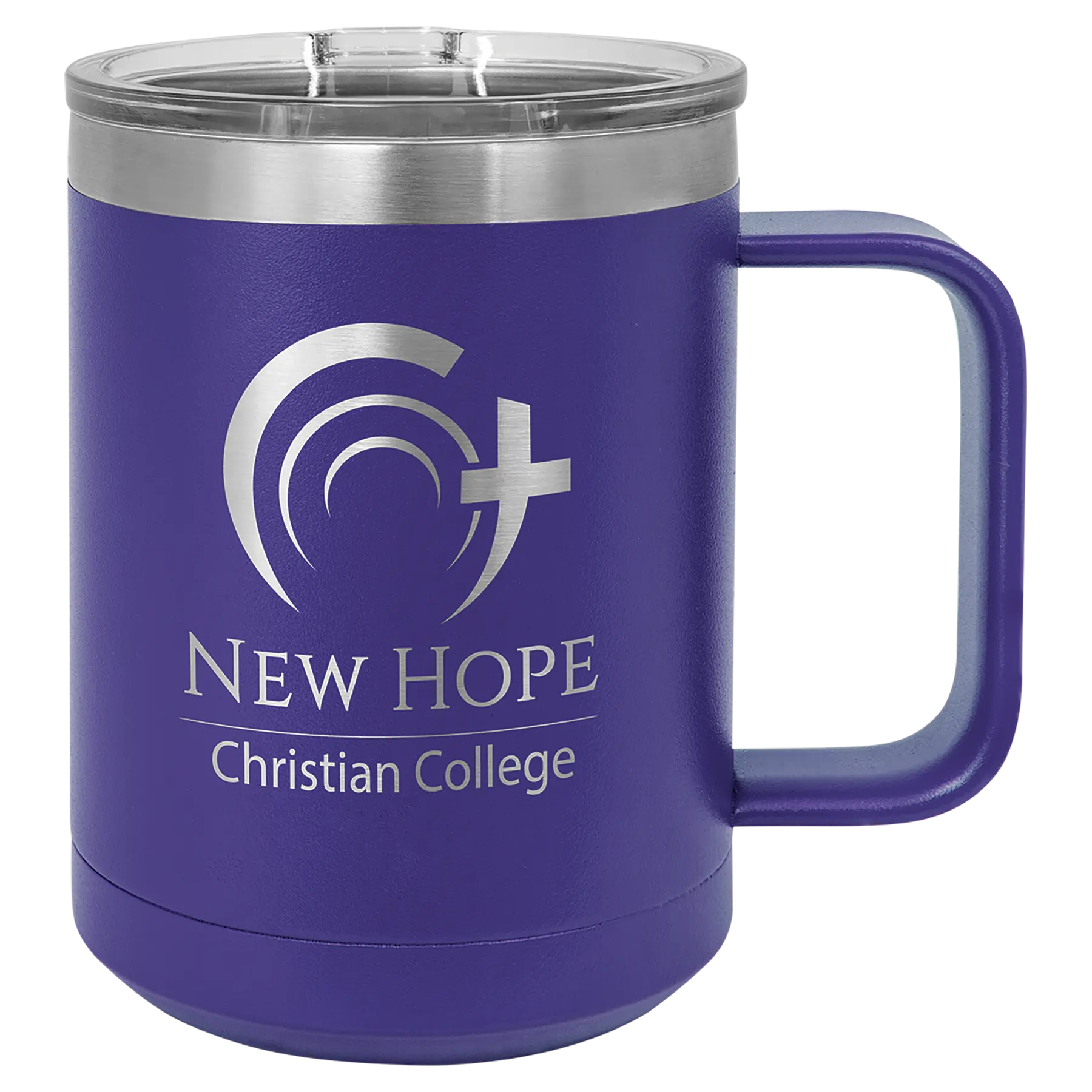 Custom Insulated Stainless Steel Travel Mugs for Business | Logo + Text | Polar Camel® 