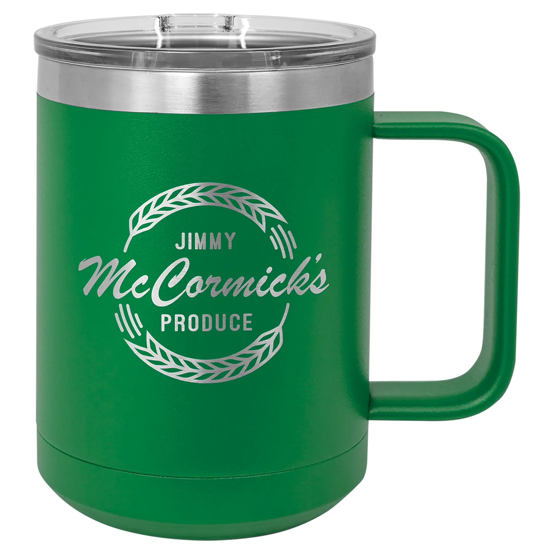 Custom Insulated Stainless Steel Travel Mugs for Business | Logo + Text | Polar Camel® 