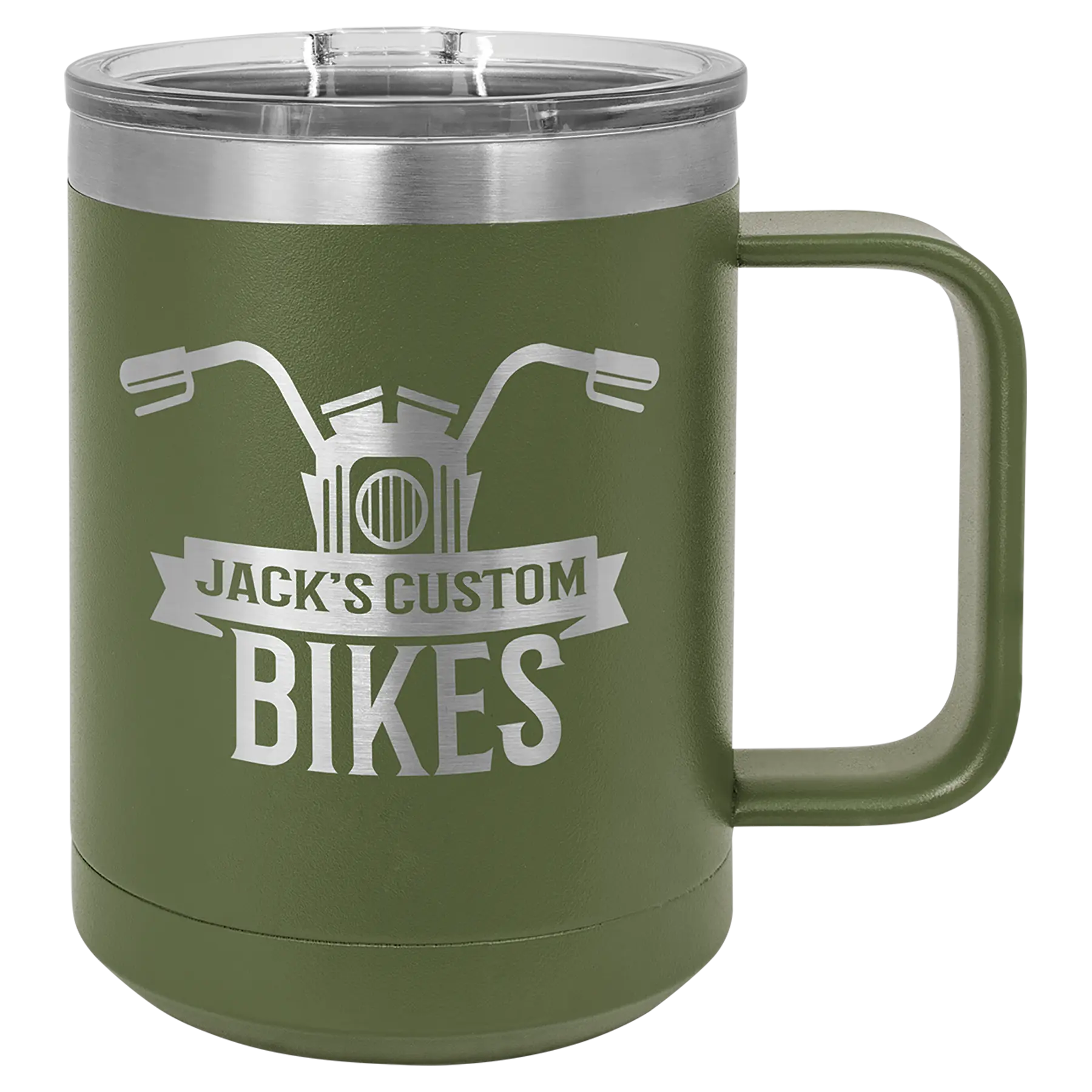 Custom Insulated Stainless Steel Travel Mugs for Business | Logo + Text | Polar Camel® 