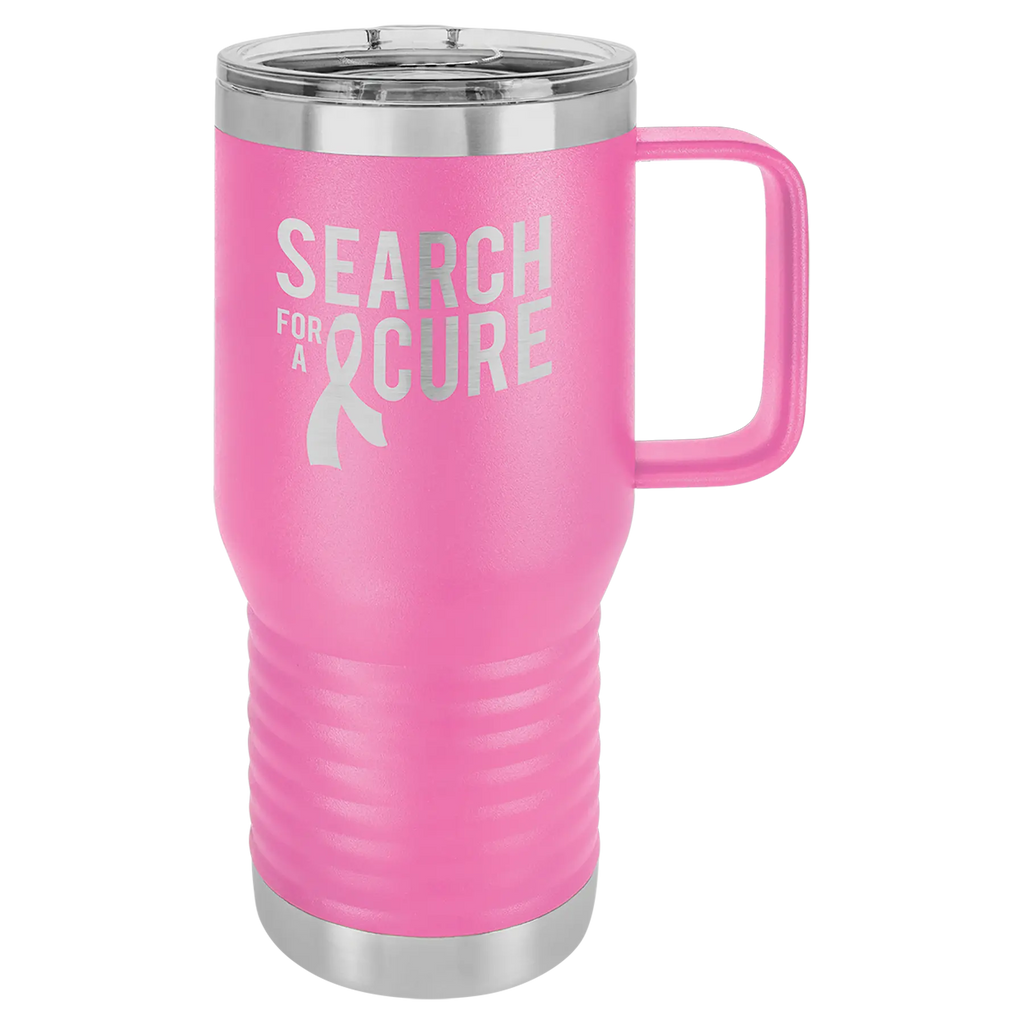 Custom Insulated Stainless Steel Travel Mugs for Business | Logo + Text | Polar Camel® 