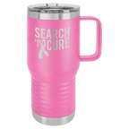 Custom Insulated Stainless Steel Travel Mugs for Business | Logo + Text | Polar Camel® 