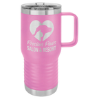 Custom Insulated Stainless Steel Travel Mugs for Business | Logo + Text | Polar Camel® 