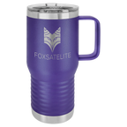 Custom Insulated Stainless Steel Travel Mugs for Business | Logo + Text | Polar Camel® 