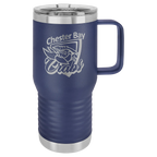 Custom Insulated Stainless Steel Travel Mugs for Business | Logo + Text | Polar Camel® 