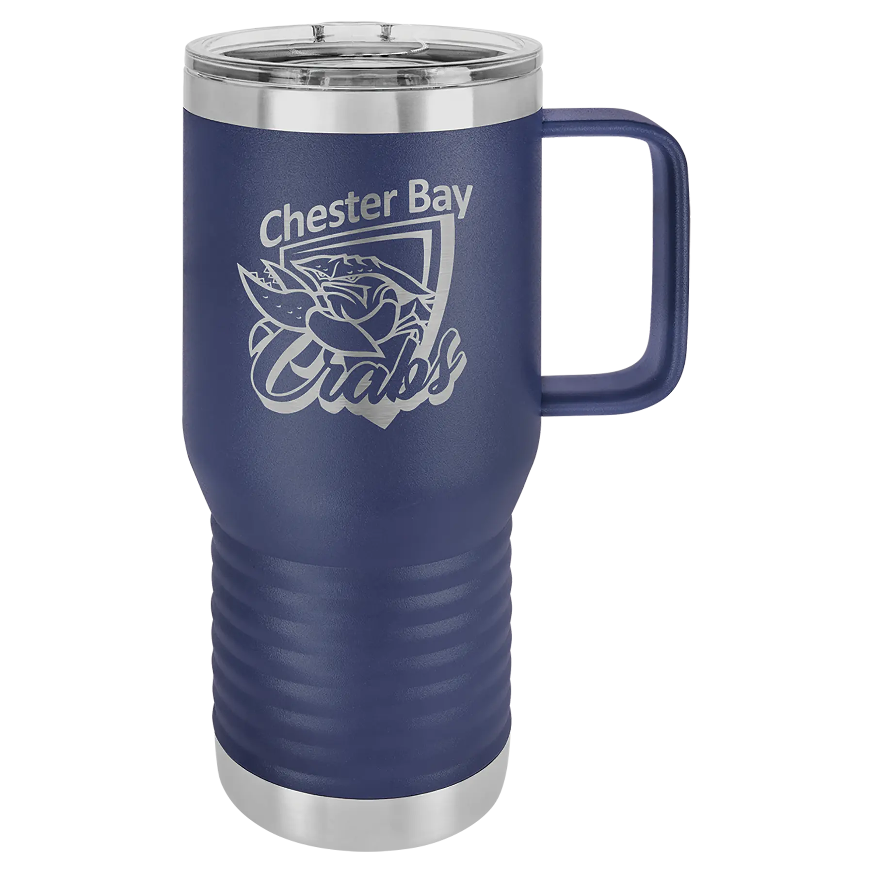 Custom Insulated Stainless Steel Travel Mugs for Business | Logo + Text | Polar Camel® 