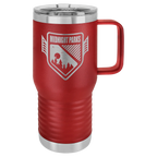 Custom Insulated Stainless Steel Travel Mugs for Business | Logo + Text | Polar Camel® 