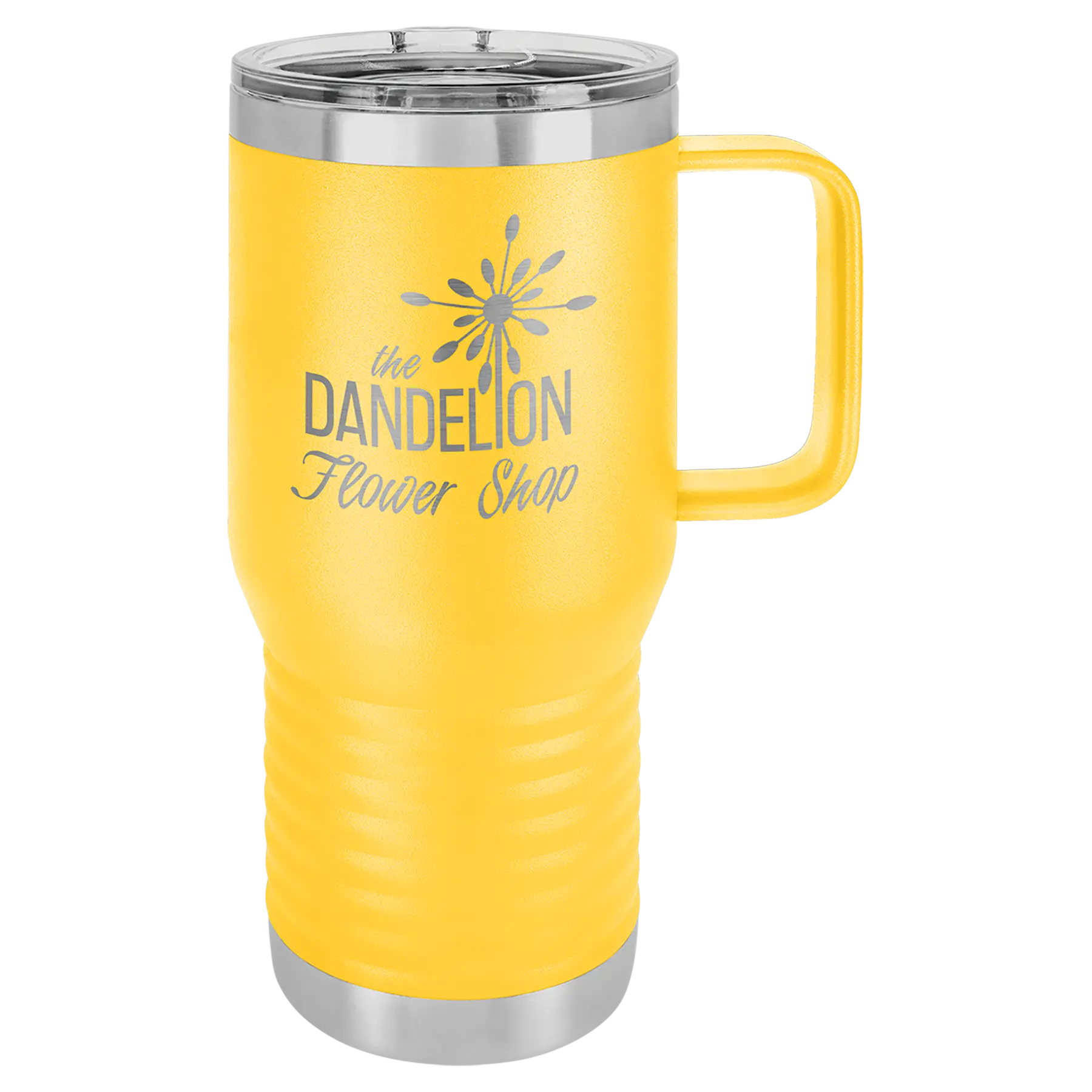 Custom Insulated Stainless Steel Travel Mugs for Business | Logo + Text | Polar Camel® 