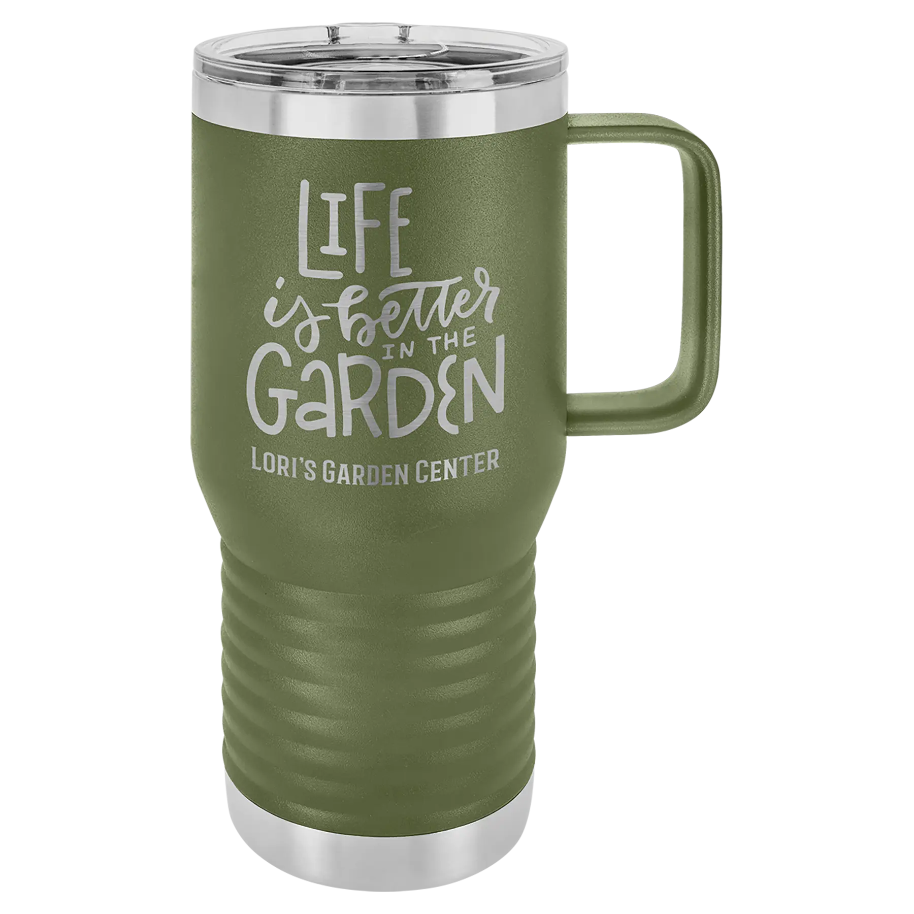 Custom Insulated Stainless Steel Travel Mugs for Business | Logo + Text | Polar Camel® 